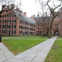 Yale University in New Haven, Connecticut. The number of Japanese students studying abroad in fiscal 2020 dived 98.6% from a year earlier to 1,487, a survey showed Wednesday. | REUTERS