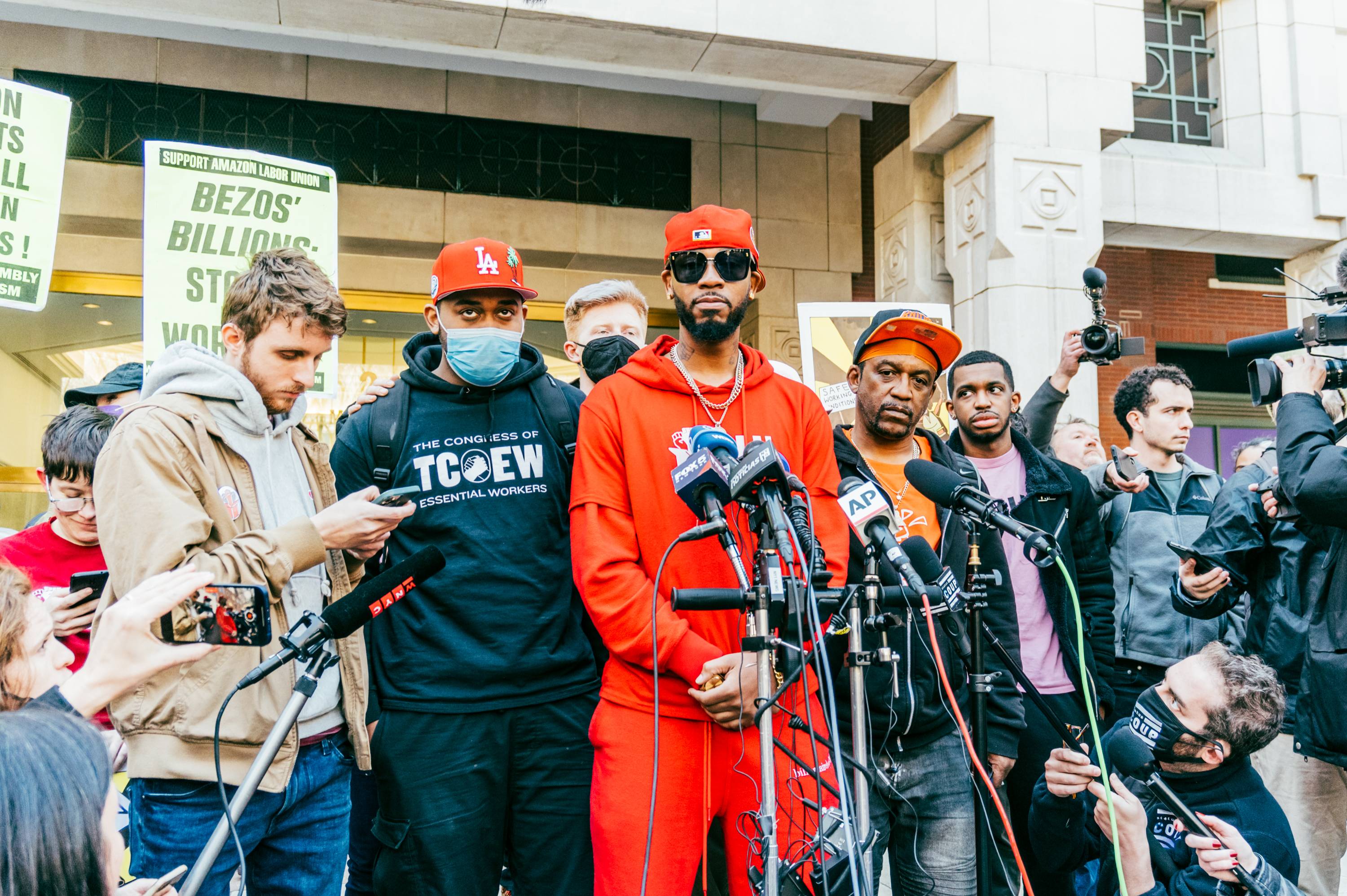 Big victory at Amazon gives unions promise but no end to