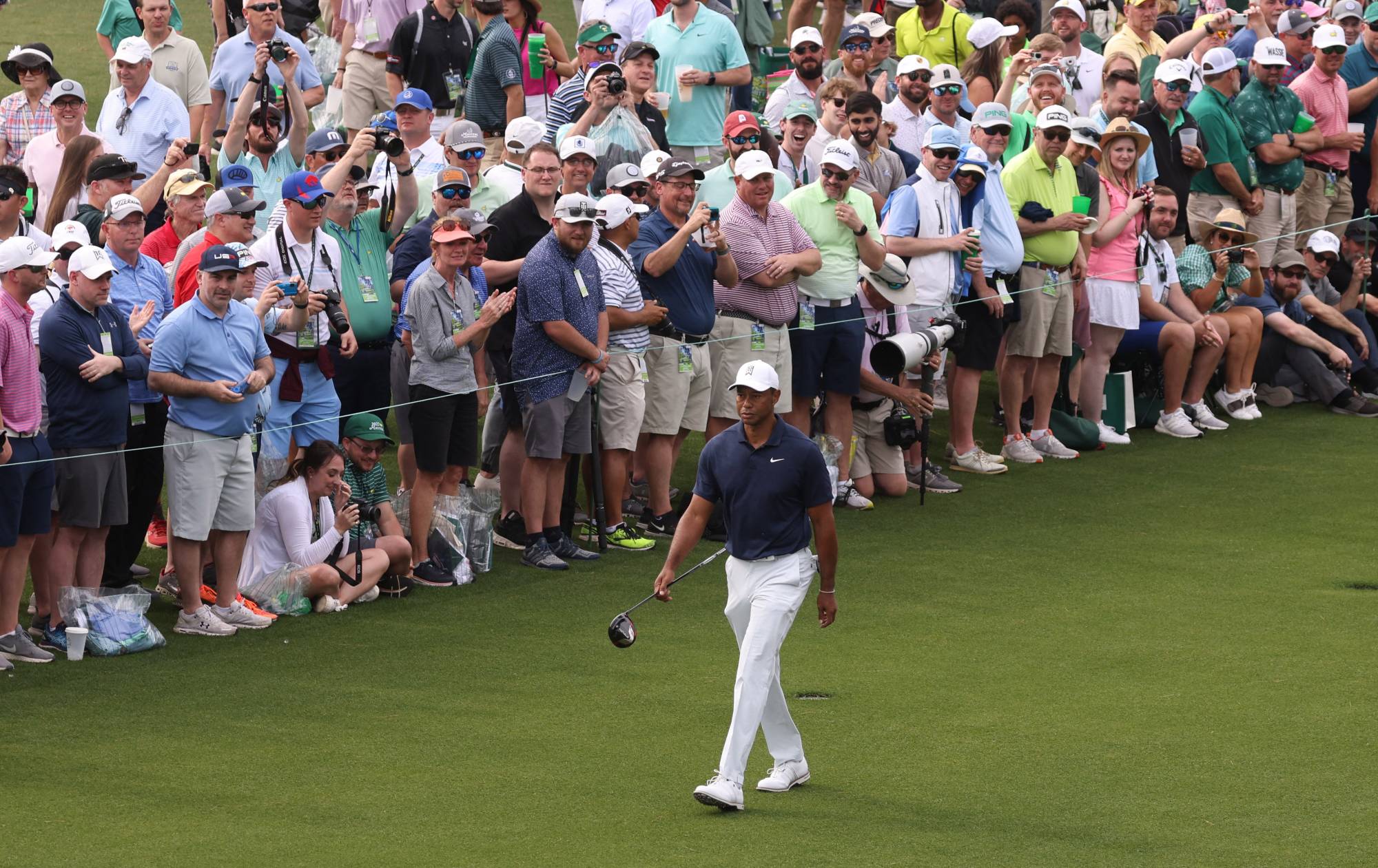 Tigermania sweeps Augusta as Tiger Woods keeps Masters guessing