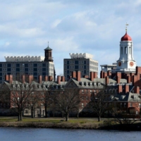 The Harvard University campus in April 2020 in Cambridge, Massachusetts. Harvard University’s endowment is considering tapering its investments in China, according to people familiar with the matter, who asked not to be named discussing private information. | BLOOMBERG