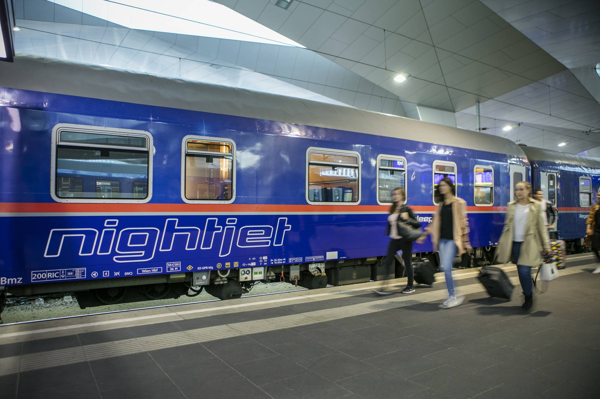 Austrian operator OBB’s Nightjet service has recently begun offering an overnight link between Vienna and Paris. | OBB / VIA THE NEW YORK TIMES