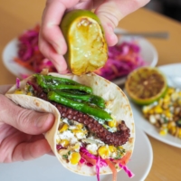 Cooked overnight, octopus makes for a delectable seafood taco filler. | SIMON DALY
