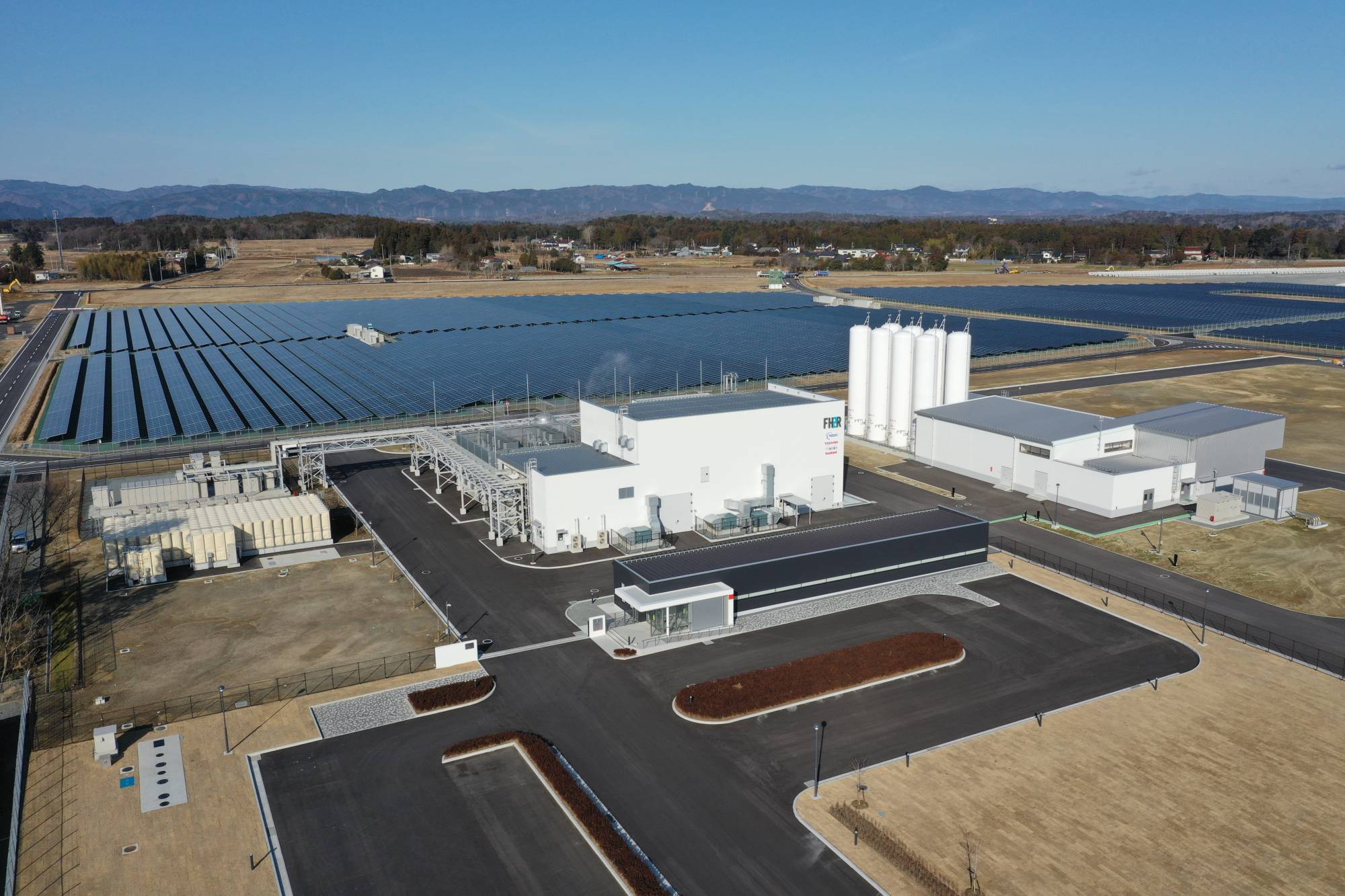 The Fukushima Hydrogen Energy Research Field in Namie town, Fukushima. | Courtesy of NEDO 