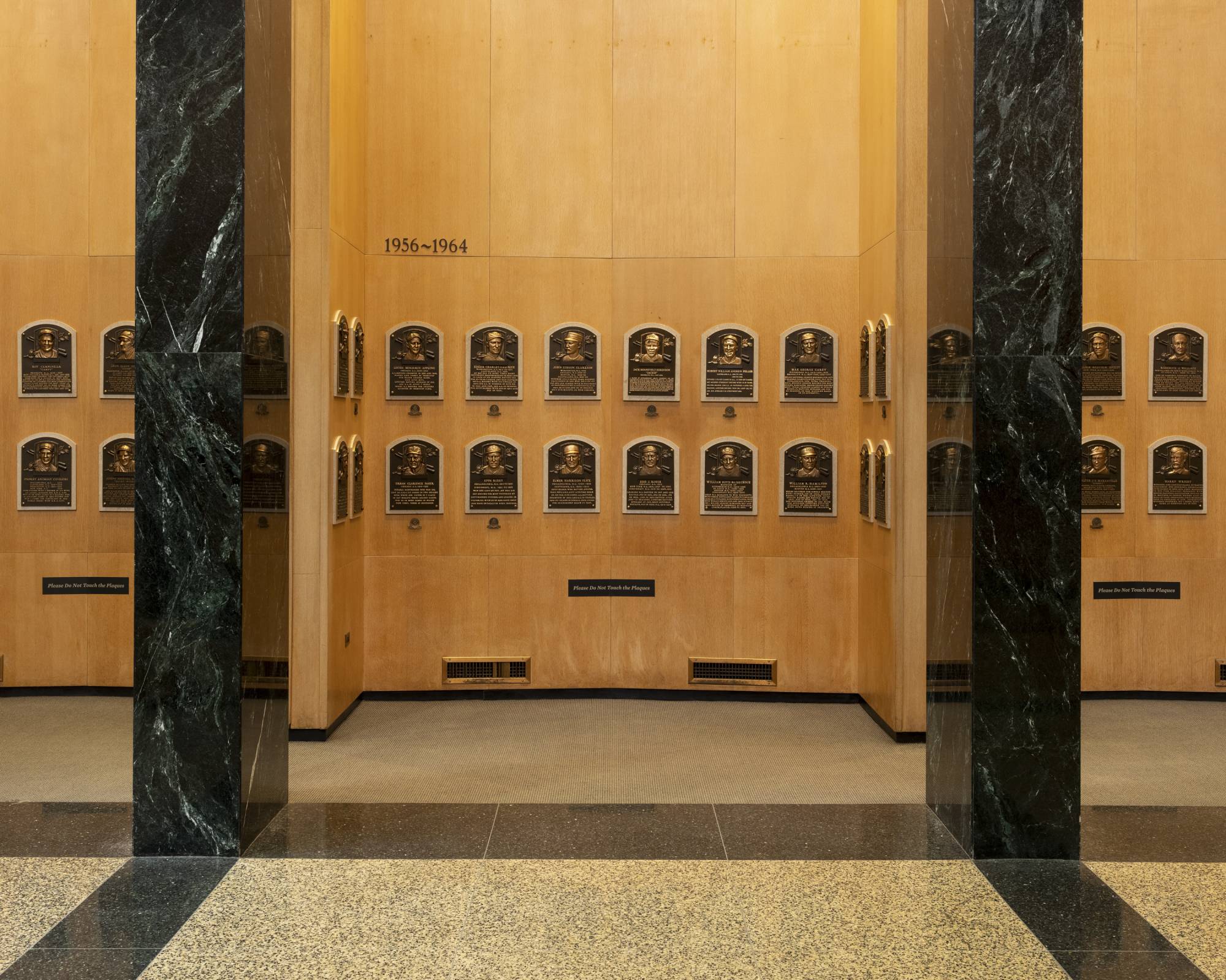 The Baseball Hall of Fame in Cooperstown, New York, has grappled with how to acknowledge the efforts by some of its inductees to uphold the color line. | SHANE LAVALETTE / THE NEW YORK TIMES