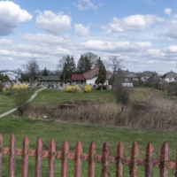 The village of Dobra, Slovakia, where a Slovak S-300 antiaircraft system was loaded onto a train to be transferred to Ukraine, on Sunday.  | BRENDAN HOFFMAN / THE NEW YORK TIMES