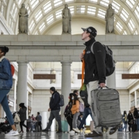 Travelers at Union Station in Washington on Tuesday | KENNY HOLSTON / THE NEW YORK TIMES