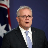 Scott Morrison, Australia\'s prime minister, speaks during a news conference in Sydney in 2021.  | BLOOMBERG