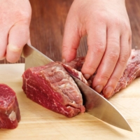 Scientists say they have developed a wooden knife sharper than steel, but chefs and gourmands are skeptical. | GETTY IMAGES