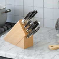 Even if wooden knives supplant steel ones in the kitchen, their impact on the environment isn\'t as straightforward as it might seem.  | GETTY IMAGES