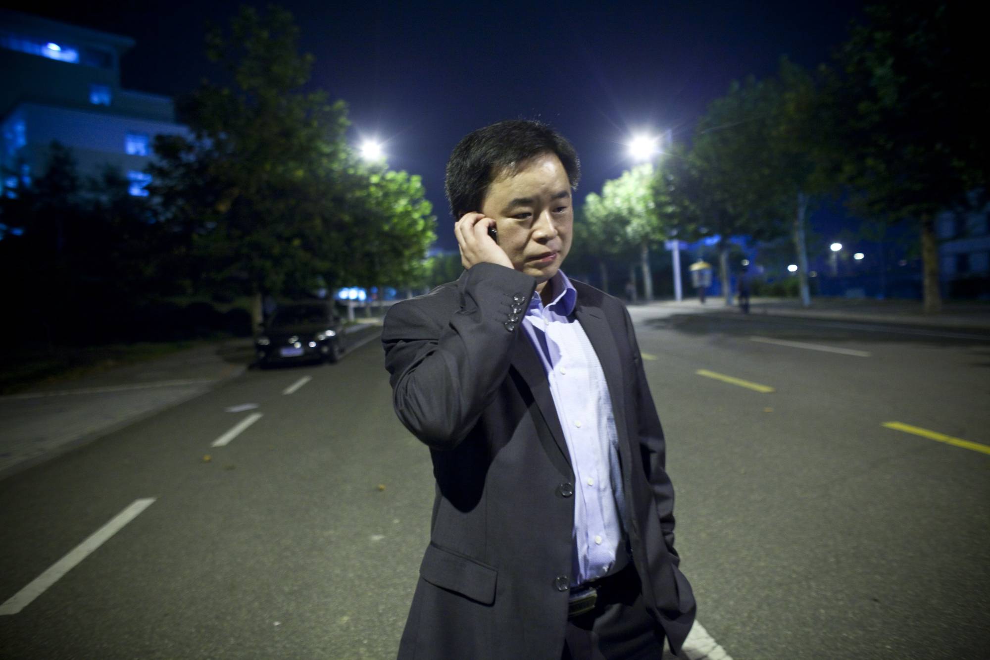 Murong Xuecun was questioned by the police for hours over tweets he posted in 2019. | Shiho Fukada / The New York Times
