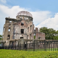 The Atomic Bomb Dome in Hiroshima stands as a reminder of the danger of nuclear weapons. | GETTY IMAGES