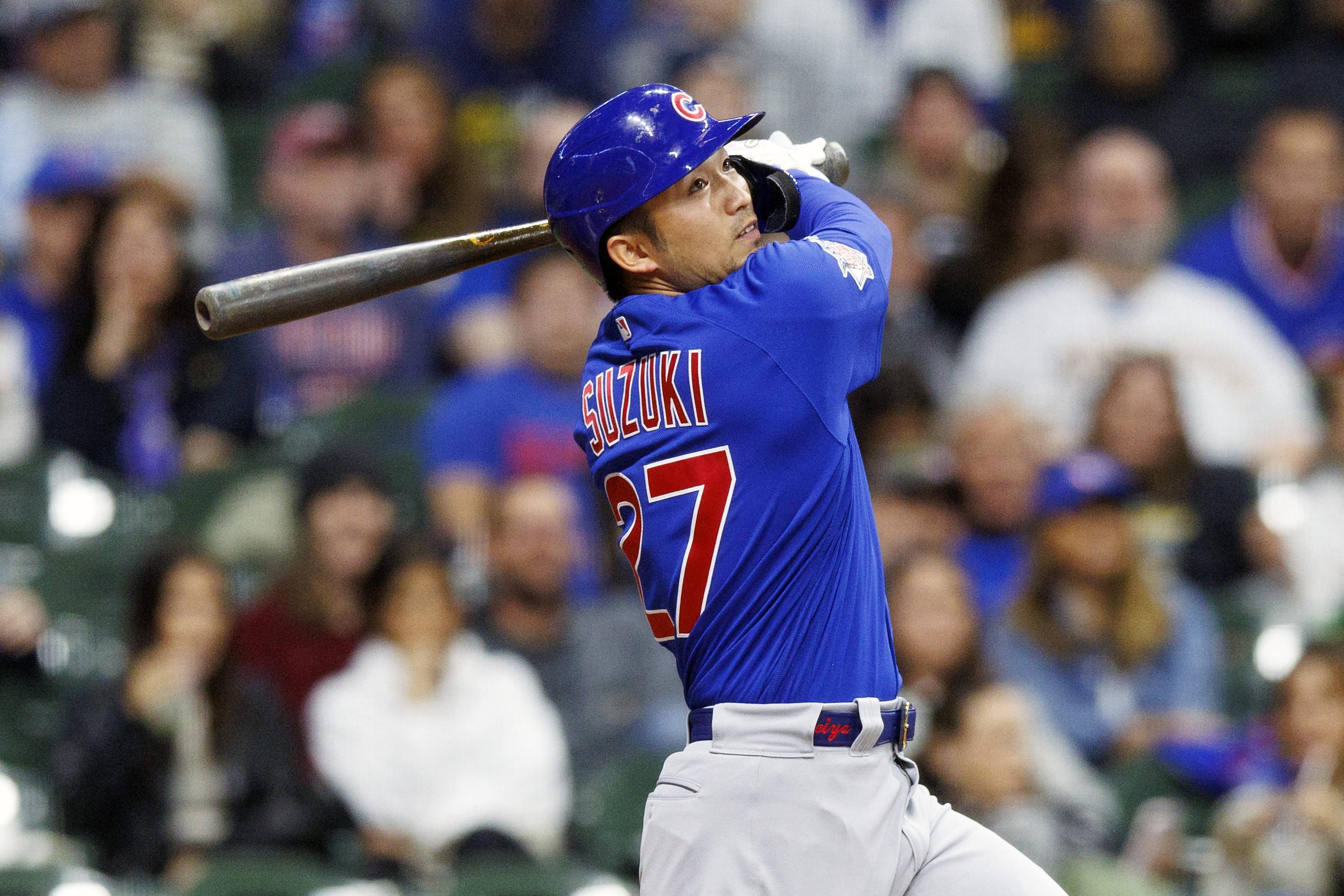 Cubs' Seiya Suzuki named National League Rookie of the Month The
