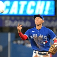 The Blue Jays designated Gosuke Katoh for assignment as part of their roster moves on Wednesday. | USA TODAY / VIA REUTERS