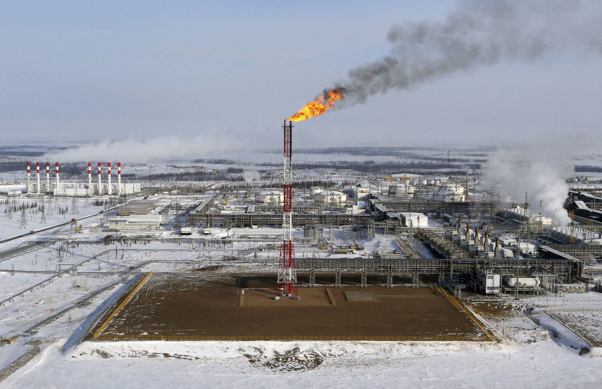 The Rosneft-owned Vankorskoye oil field north of the Siberian city of Krasnoyarsk, Russia | REUTERS