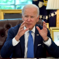 The U.S. government is expected to launch its new economic strategy for the Indo-Pacific at the time of President Joe Biden\'s visit to Japan later in May. | AFP-JIJI