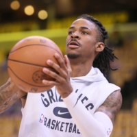 Grizzlies guard Ja Morant is expected to miss the rest of the team\'s playoff campaign with a bone bruise. | USA TODAY / VIA REUTERS