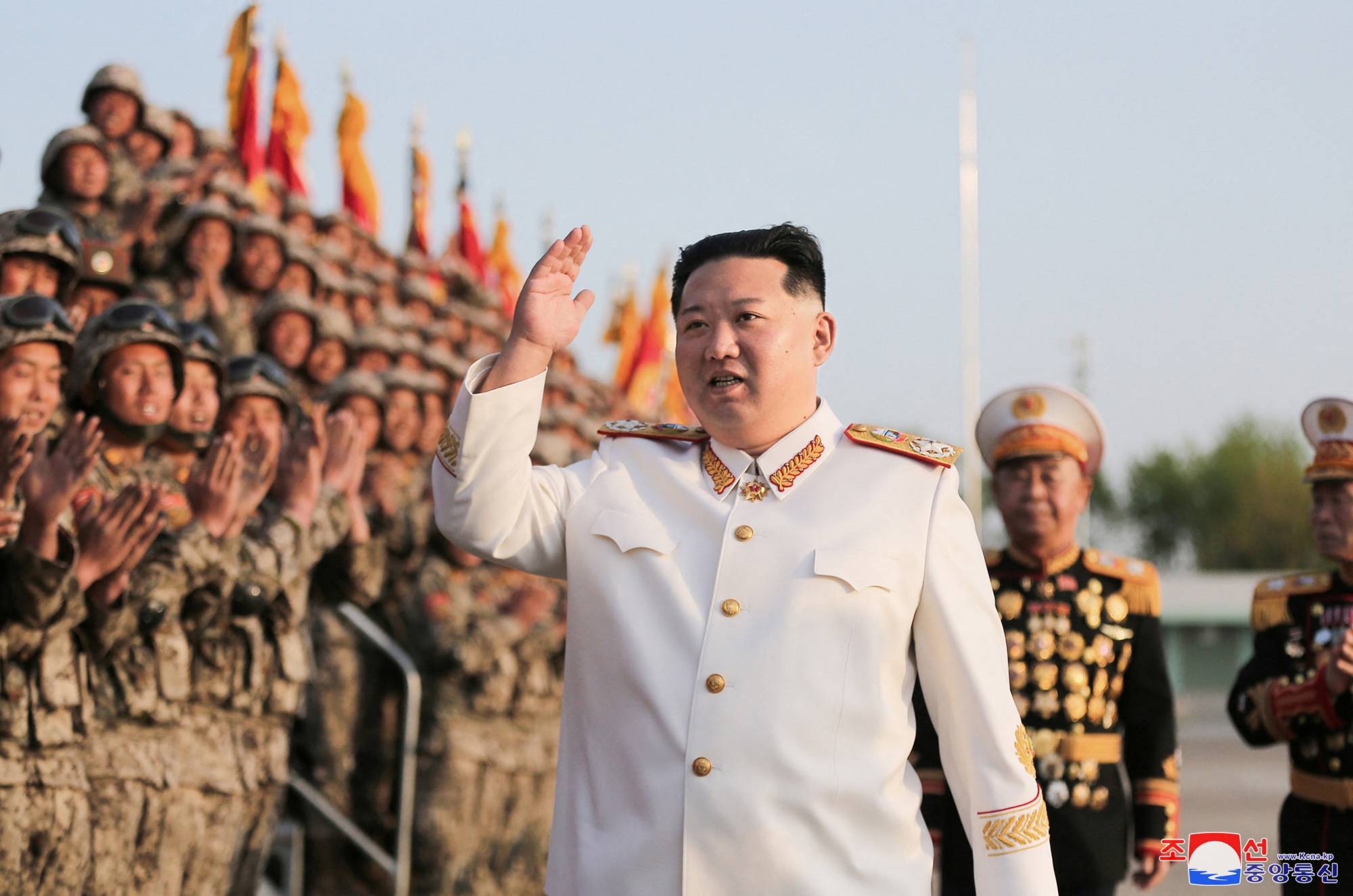For most of its existence, North Korea's nuclear program has been geared toward defending the Kim regime from foreign attack. Recent developments indicate a new war-fighting capability focus. | KCNA / VIA REUTERS