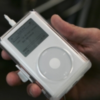 A fourth-generation iPod. Apple released dozens of versions of the iPod over the years, but the product was gradually eclipsed by its other devices, especially the iPhone. | OZIER MUHAMMAD / THE NEW YORK TIMES