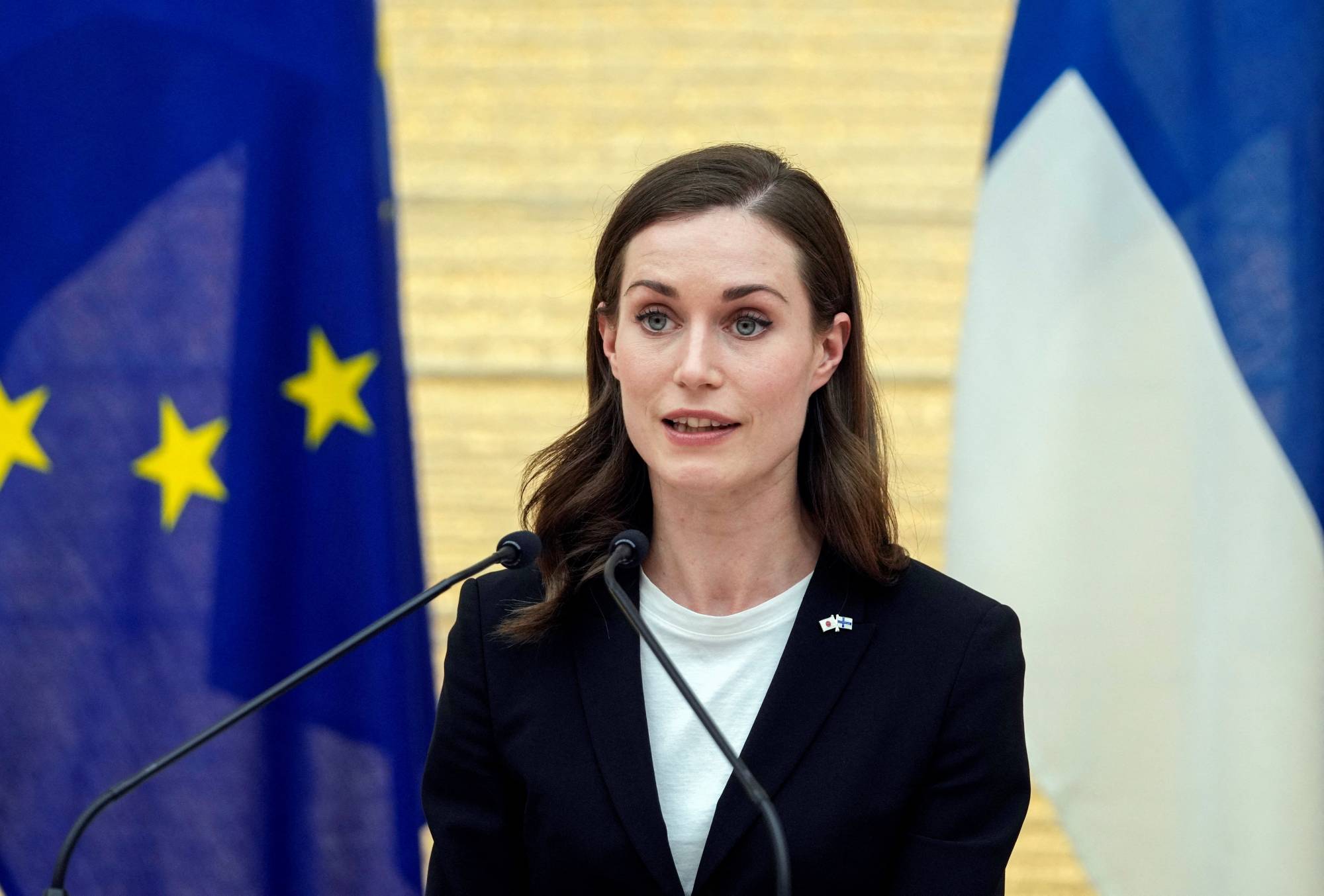Finnish Prime Minister Sanna Marin | POOL / VIA REUTERS 