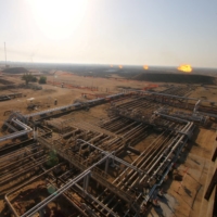 The Rumaila oil field in Basra, Iraq. Combined, Rumaila and West Qurna produce about half of the crude coming out of Iraq, which sits on the fifth-largest oil reserves in the world. | REUTERS