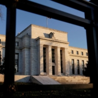 The Federal Reserve building is seen in Washington, in January. Conventional wisdom holds the dollar strengthens in the run-up to Fed rate rises, then loses steam. In three out of the last four hiking cycles, the greenback index fell an average 1.4% between the first and last rate increase. | REUTERS