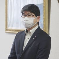 Nagasaki Mayor Tomihisa Taue | KYODO