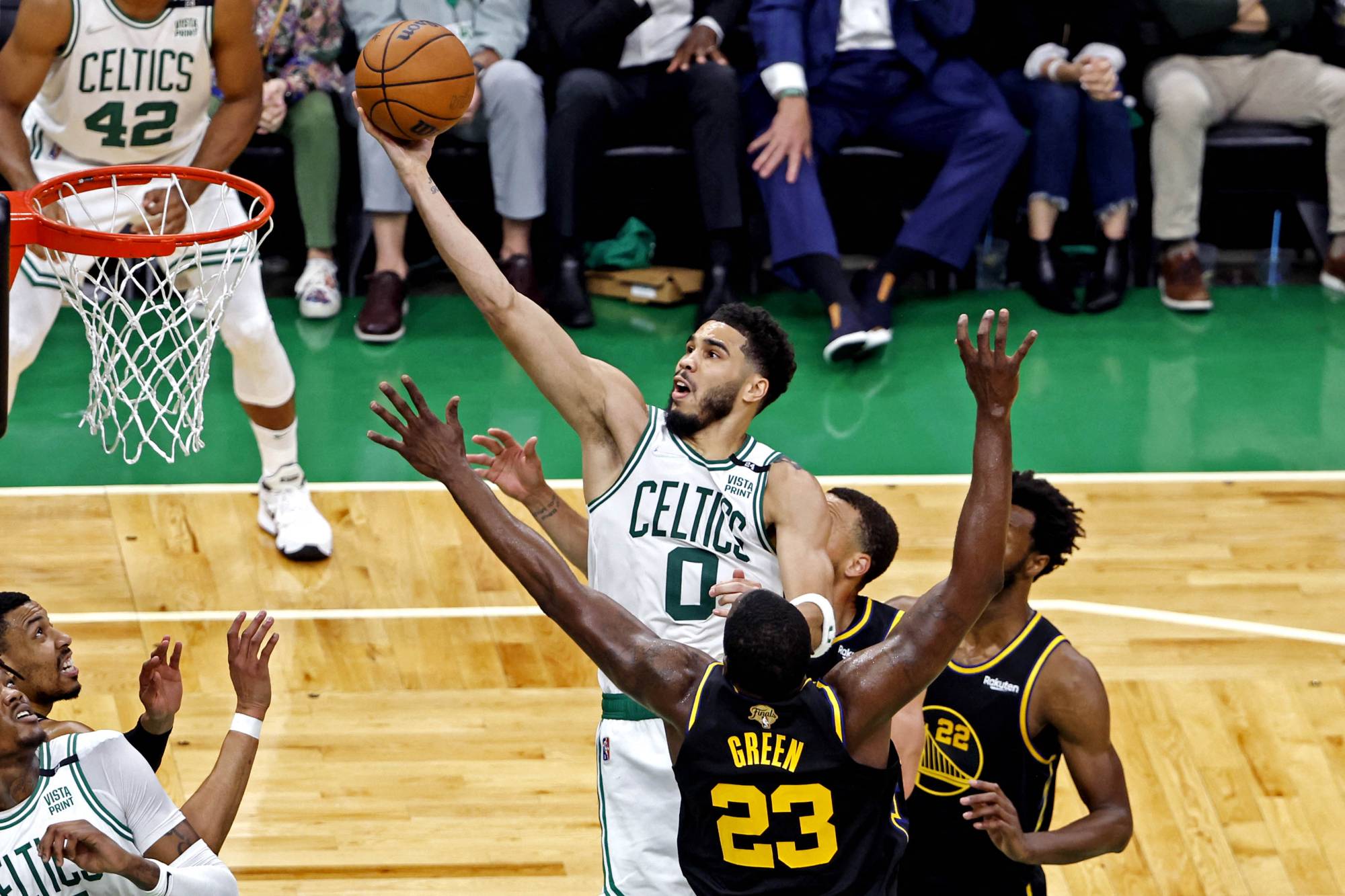 Celtics hold off Warriors in Game 3 of NBA Finals