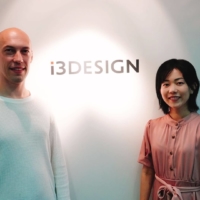 Konstantin and Izumi Chvykov at the i3DESIGN office in Tokyo | I3DESIGN 
