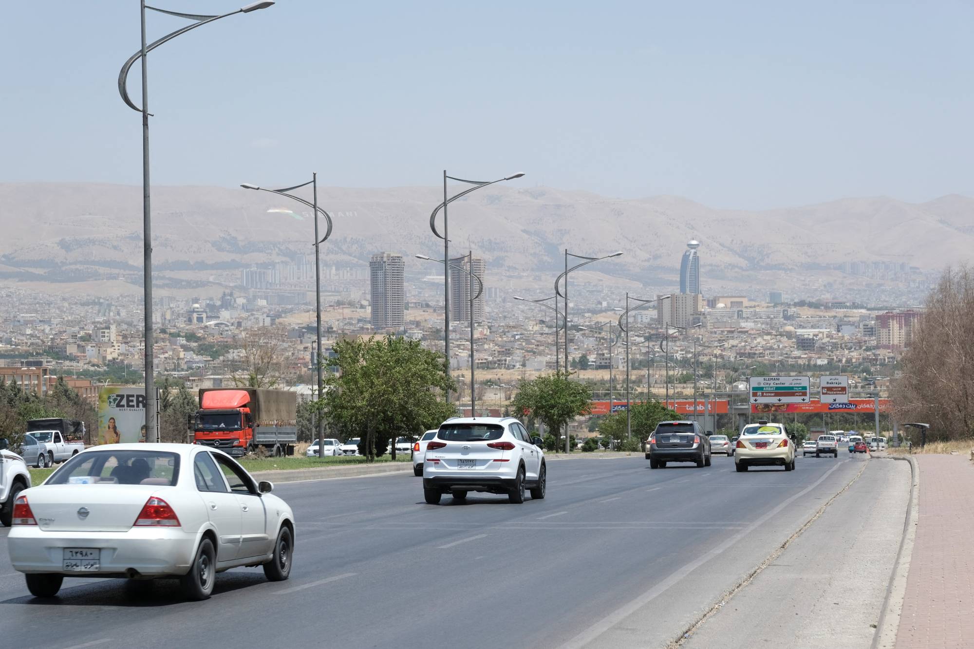 Sulaymaniyah city, Iraq, on Thursday | REUTERS