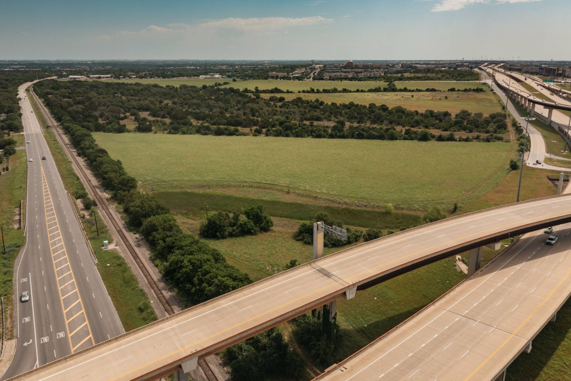 Amazon purchased a coveted 193-acre parcel of land just outside Round Rock, Texas, when it went on the market last fall. | Bloomberg