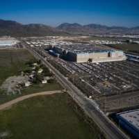 Amazon developed this multistory fulfillment center in San Diego, California. | BLOOMBERG