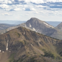 First Peoples Mountain in Yellowstone National Park. Some forecasts suggest more warmth and rain currently seen in the park will continue for four to five days, even as an additional foot of snow remains on the park\'s mountains, raising the possibility of yet another series of floods. | JACOB W. FRANK/ NATIONAL PARK SERVICE / VIA THE NEW YORK TIMES