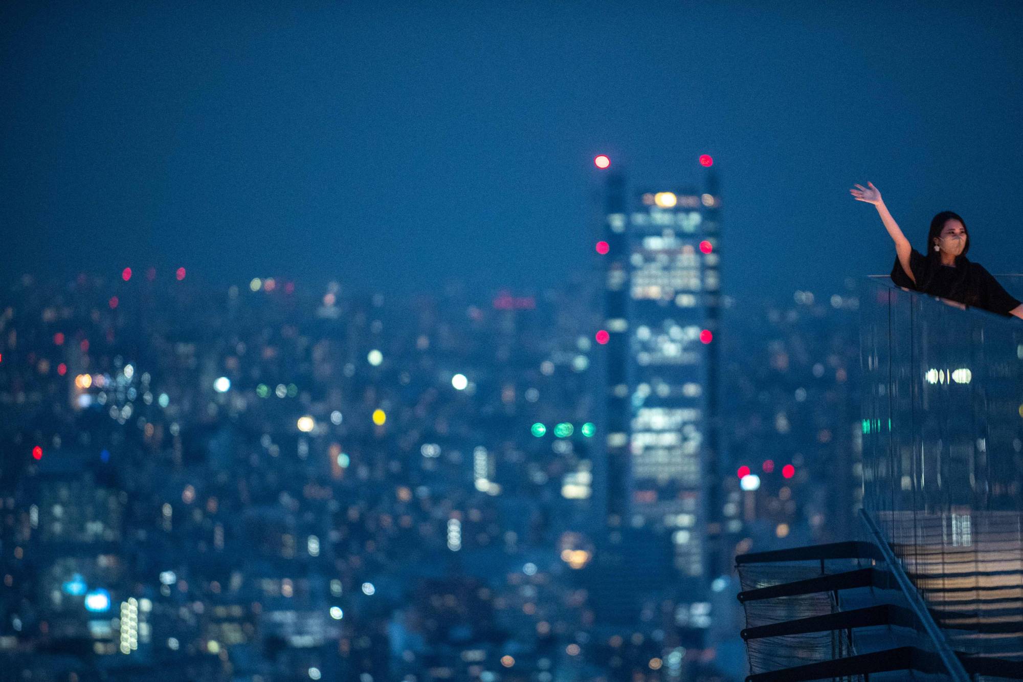 An observation deck in Tokyo. The metropolitan assembly passed a bill Wednesday to introduce a same-sex partnership system throughout the capital. | AFP-JIJI