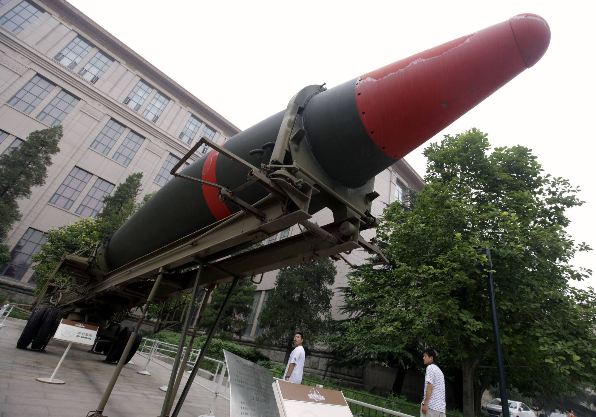 A Dongfeng-2 missile at the Chinese Military Museum in Beijing | REUTERS