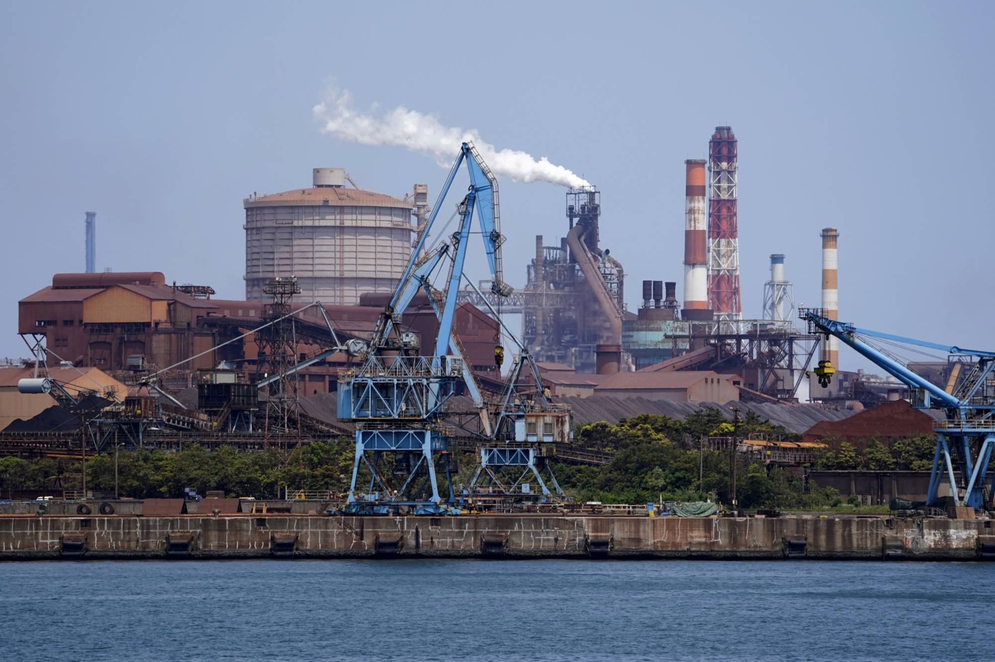 A Nippon Steel plant in Kashima, Ibaraki Prefecture | Bloomberg