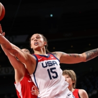 Brittney Griner helped the United States win the gold medal during the 2020 Tokyo Olympics. | REUTERS 