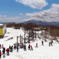 Perspective students of Harrow International School Appi Japan on May 2 | BLOOMBERG