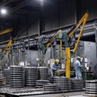 The Bank of Japan tankan survey\'s headline index gauging big manufacturers\' mood slipped to plus 9 in June from plus 14 in March, hitting the lowest level since March 2021. | BLOOMBERG