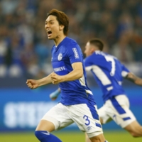 Ko Itakura played a key role in Schalke\'s promotion run to Germany\'s top flight, scoring four goals in 31 appearances. | REUTERS