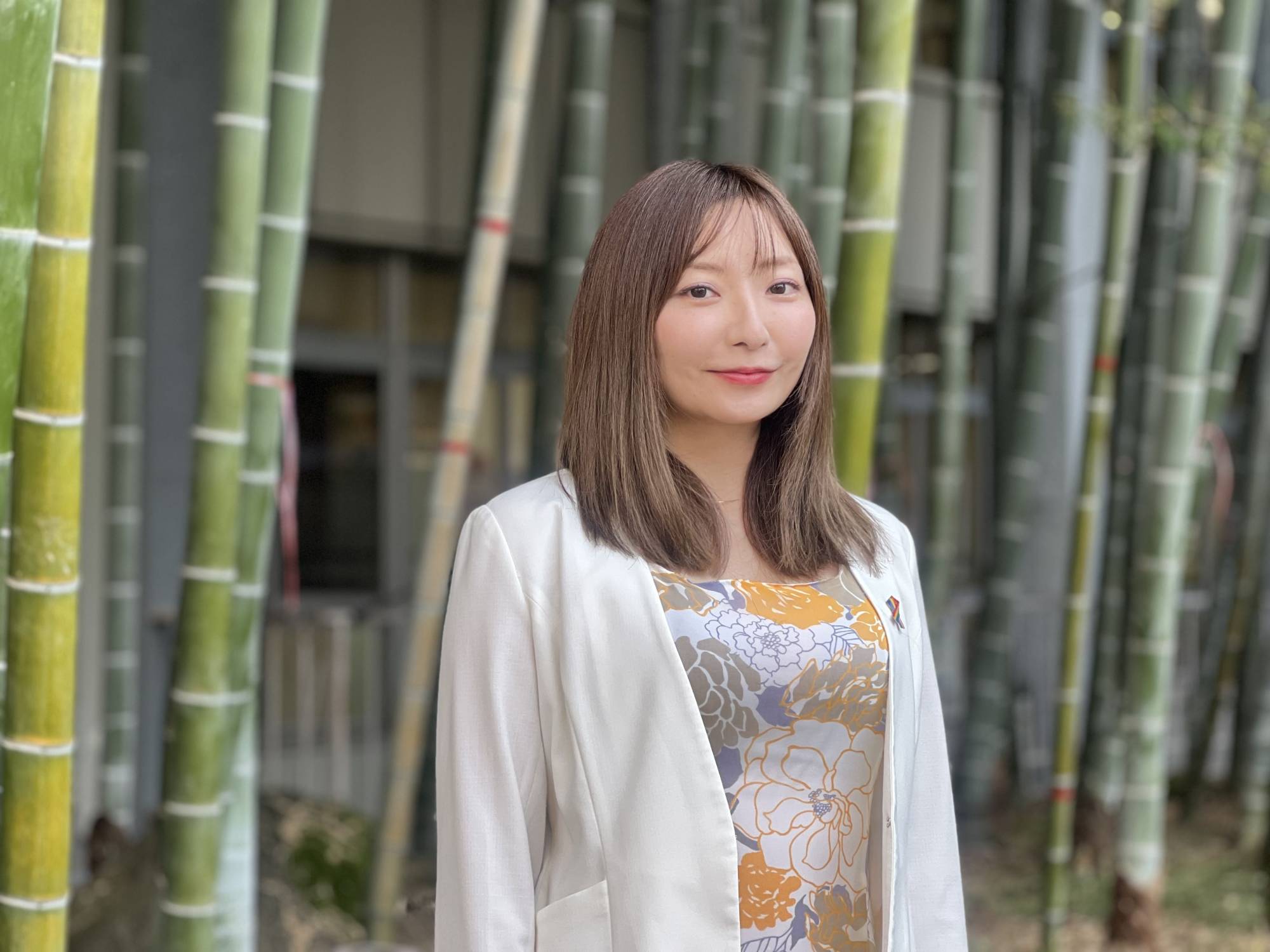Aiko Usui, an assembly member in Tokyo's Kita Ward | TOMOKO OTAKE 