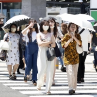 Tokyo confirmed 8,529 new cases of COVID-19 on Thursday, more than double the number logged a week earlier. | KYODO