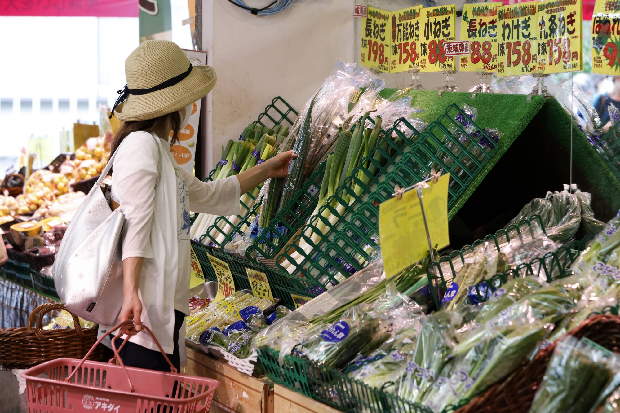 A supermarket in Tokyo on June 27. While Kishida is expected to focus on a signature package of economic policies, he will also have to deal with more immediate issues — most notably rising inflation. | Bloomberg