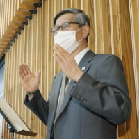 Shigeru Omi, the head of a government COVID-19 expert panel, says Japan has entered a seventh wave of coronavirus infections. | KYODO