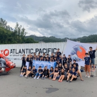 At an Atlantic Pacific International Rescue camp in Iwate Prefecture, participants experimented with repurposing marine plastic into new products. | NICK JAUSSI