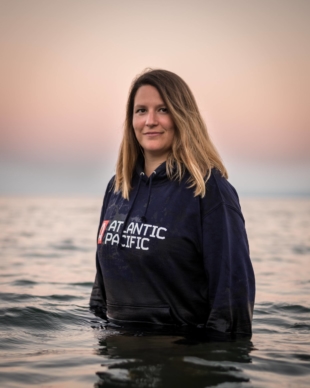 Kate Sedwell, director of Atlantic Pacific International Rescue, is one of many pushing for a sea change in how the public views marine plastic pollution. | NICK JAUSSI 