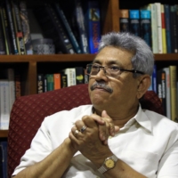 Gotabaya Rajapaksa at his home in Colombo, Sri Lanka, in 2018. | BLOOMBERG