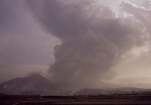 French scientists Maurice and Katia Krafft are the subject of 'Fire of Love,' a new film constructed from hours of dazzling footage they shot close to — and even inside — erupting craters. But they are perhaps best remembered today for their deaths side-by-side on Japan's Mount Unzen volcano, which erupted in 1991. | AFP-JIJI