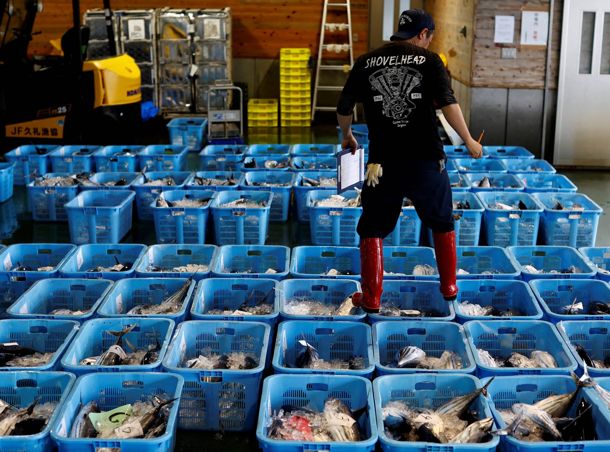 Fatty cuts of fish are often regarded as the best on the menu, but many fishermen are saying that's all they're able to catch this year. | REUTERS