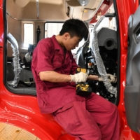 China’s share of global gross domestic product in 2021 was 18.5% and its share of global working-age population was 19.2%, the latter of which is projected to fall to 6.1% by the end of the century.  | AFP-JIJI
