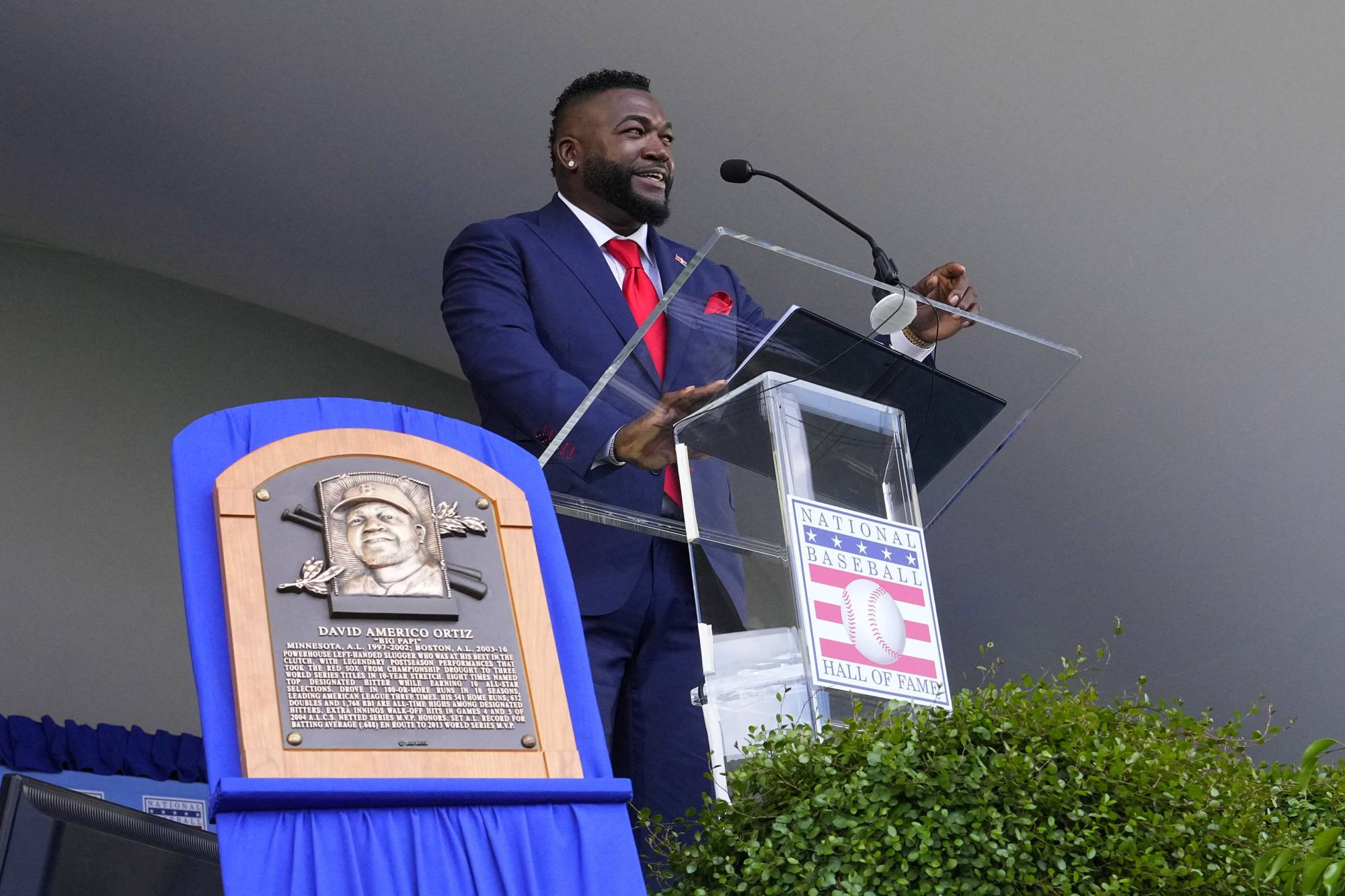 Iconic 'Big Papi' leads latest class into Baseball Hall of Fame - The Japan  Times